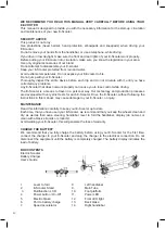 Preview for 10 page of Olsson and Brothers STROOT BONNEVILLE 5 User Manual And Guarantee