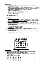 Preview for 5 page of Olsson Custom Reverb 36 Owner'S Manual