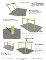 Preview for 5 page of OLT 10ft X 16ft Breeze Pergola Assembly Manual