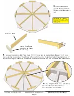 Preview for 6 page of OLT 12ft Octagon Bayside Assembly Manual