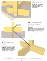 Preview for 8 page of OLT 12ft Octagon Bayside Assembly Manual