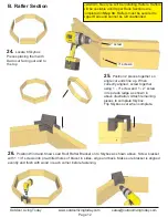 Preview for 12 page of OLT 12ft Octagon Bayside Assembly Manual