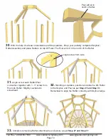 Preview for 14 page of OLT 12ft Octagon Bayside Assembly Manual