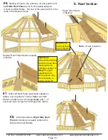 Preview for 24 page of OLT 12ft Octagon Bayside Assembly Manual