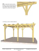 Preview for 12 page of OLT 12ft X 16ft Breeze Pergola Assembly Manual