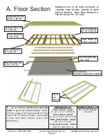 Preview for 8 page of OLT 12x12 Space Maker Garden Shed with Plywood Roof & AK Siding Assembly Manual