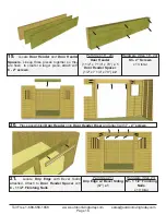 Preview for 16 page of OLT 12x12 Space Maker Garden Shed with Plywood Roof & AK Siding Assembly Manual