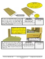 Preview for 12 page of OLT 12x12 Space Maker Garden Shed with Plywood Roof & AK... Assembly Manual