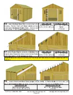 Preview for 34 page of OLT 12x12 Space Maker Garden Shed with Plywood Roof & AK... Assembly Manual