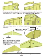 Preview for 15 page of OLT 12x12 SunShed Assembly Manual