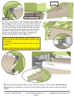 Preview for 8 page of OLT 12x16 Breeze Pergola Assembly Manual