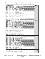 Preview for 2 page of OLT 12x16 Sunshed Garden Assembly Manual