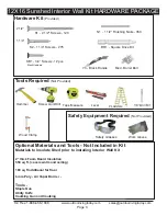 Preview for 3 page of OLT 12x16 Sunshed Garden Assembly Manual