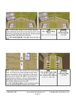 Preview for 17 page of OLT 12x16 Sunshed Garden Assembly Manual