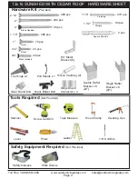 Preview for 4 page of OLT 12x16 SunShed Assembly Manual