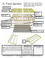 Preview for 5 page of OLT 12x16 SunShed Assembly Manual