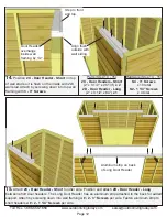 Preview for 12 page of OLT 12x4 SpaceSaver Shed Assembly Manual