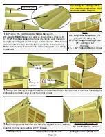 Preview for 13 page of OLT 12x4 SpaceSaver Shed Assembly Manual