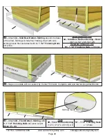 Preview for 28 page of OLT 12x4 SpaceSaver Shed Assembly Manual