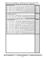 Preview for 2 page of OLT 12x8 Cabana Garden Shed Assembly Manual