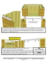 Preview for 16 page of OLT 12x8 Cabana Assembly Manual