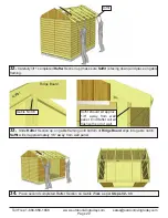 Preview for 22 page of OLT 12x8 Cabana Assembly Manual