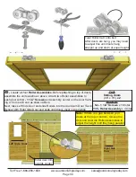 Preview for 30 page of OLT 12x8 Cabana Assembly Manual