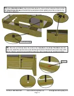 Preview for 14 page of OLT 12'x8' Garden In A Box Assembly Manual