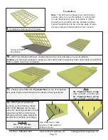 Предварительный просмотр 8 страницы OLT 12x8 Studio Garden Assembly Manual