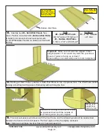 Предварительный просмотр 10 страницы OLT 12x8 Studio Garden Assembly Manual