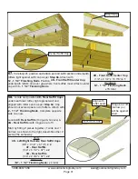 Предварительный просмотр 31 страницы OLT 12x8 Studio Garden Assembly Manual