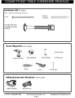 Preview for 3 page of OLT 24 Assembly Manual