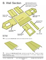 Preview for 7 page of OLT 6x6 Little Cedar Playhouse Assembly Manual