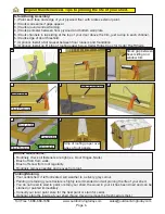 Preview for 6 page of OLT 6x6 Maximizer Storage Shed Assembly Manual