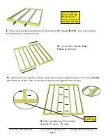 Preview for 8 page of OLT 6x6 Maximizer Assembly Manual