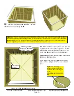 Preview for 16 page of OLT 6x6 Maximizer Assembly Manual