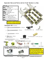 Предварительный просмотр 3 страницы OLT 8x12 Garden in a Box Assembly Manual