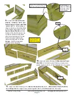 Preview for 9 page of OLT 8x12 Garden in a Box Assembly Manual