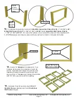 Предварительный просмотр 11 страницы OLT 8x12 Garden in a Box Assembly Manual