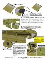 Предварительный просмотр 13 страницы OLT 8x12 Garden in a Box Assembly Manual