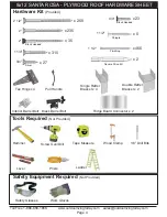 Предварительный просмотр 4 страницы OLT 8x12 Santa Rosa Assembly Manual