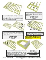 Предварительный просмотр 7 страницы OLT 8x12 Santa Rosa Assembly Manual