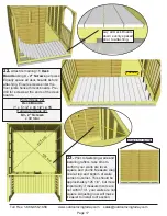 Preview for 17 page of OLT 8x12 Santa Rosa Assembly Manual