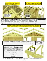 Preview for 27 page of OLT 8x12 Santa Rosa Assembly Manual