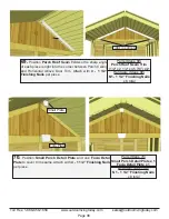 Предварительный просмотр 38 страницы OLT 8x12 Santa Rosa Assembly Manual