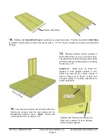 Предварительный просмотр 8 страницы OLT 8x12 SpaceMaker Garden Shed Assembly Manual