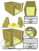 Preview for 15 page of OLT 8x12 SpaceMaker Assembly Manual