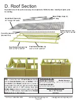 Preview for 26 page of OLT 8x12 SpaceMaker Assembly Manual