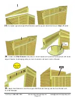 Preview for 14 page of OLT 8x4 GardenSaver Assembly Manual