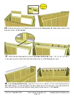 Preview for 15 page of OLT 8x4 GardenSaver Assembly Manual